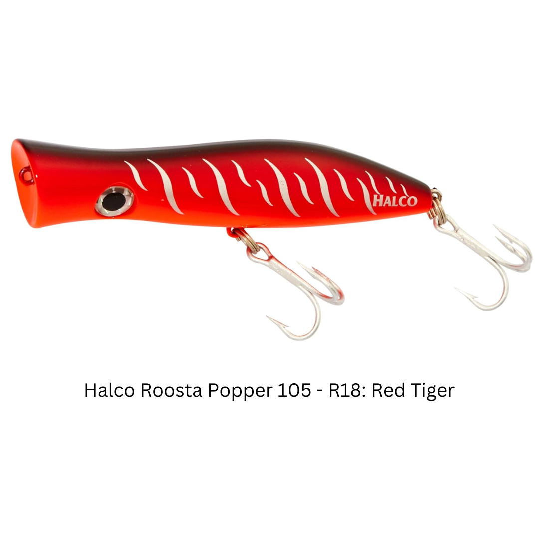 Halco Roosta Popper 4 Peças