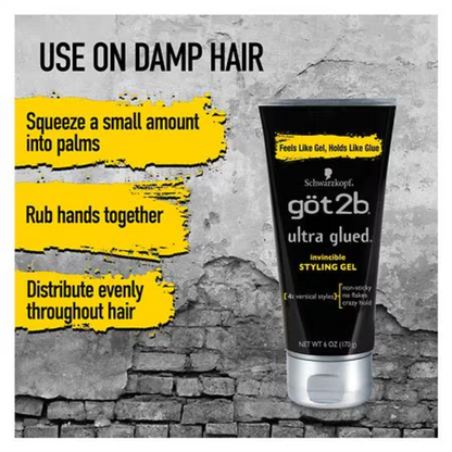 Got2b Super Gel para cabelo 170 gramas